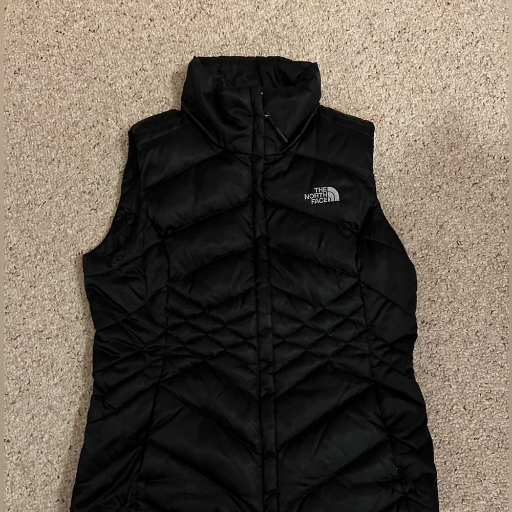Black North Face Vest
